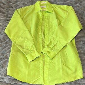Green Button-Down Shirt